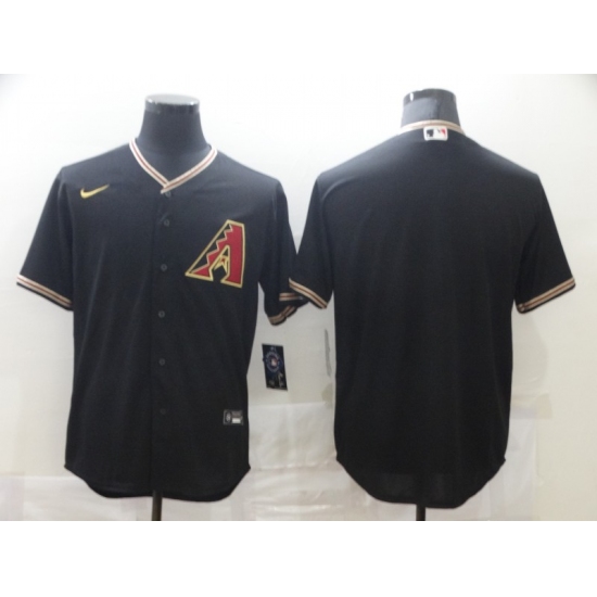 Men's Nike Arizona Diamondbacks Blank Black Road Player Jersey