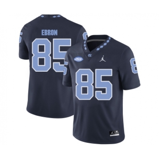 North Carolina Tar Heels 85 Eric Ebron Black College Football Jersey