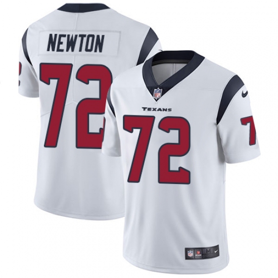 Youth Nike Houston Texans 72 Derek Newton Limited White Vapor Untouchable NFL Jersey