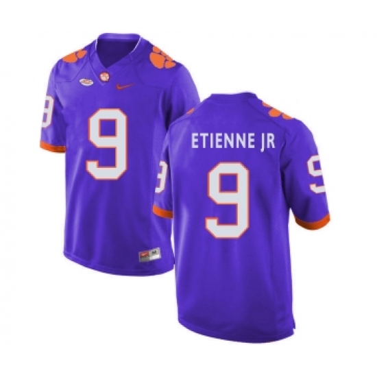 Clemson Tigers 9 Travis Etienne Jr Purple College Football Jersey