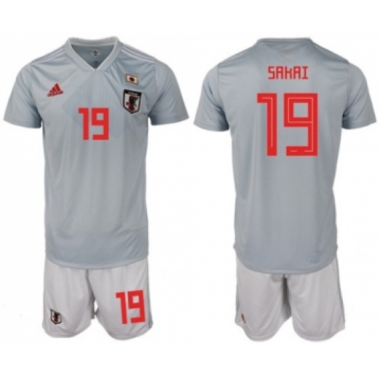 Japan 19 Sakai Away Soccer Country Jersey