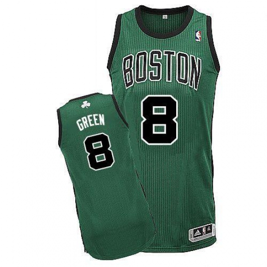 Revolution 30 Celtics 8 Jeff Green Green(Black No.) Stitched NBA Jersey