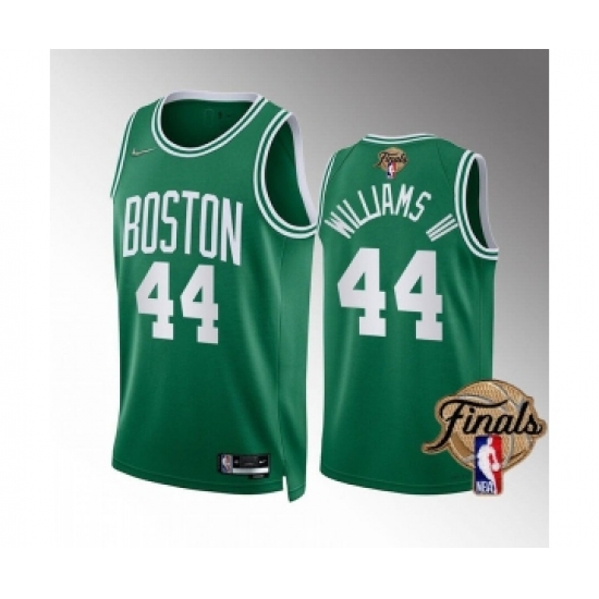 Men's Boston Celtics 44 Robert Williams III Green 2022 Finals Stitched Jersey