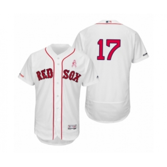 Men's Nathan Eovaldi Boston Red Sox 17 White 2019 Mothers Day flex base Jersey