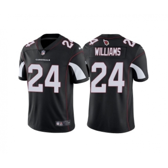 Men's Arizona Cardinals 24 Darrel Williams Black Vapor Untouchable Limited Stitched Jersey