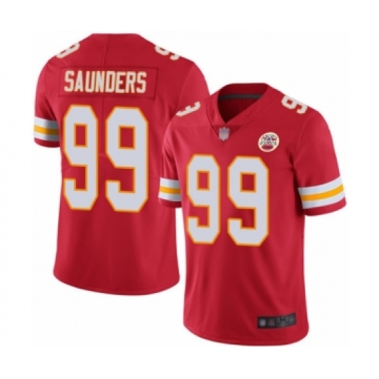 Youth Kansas City Chiefs 99 Khalen Saunders Red Team Color Vapor Untouchable Limited Player Football Jersey
