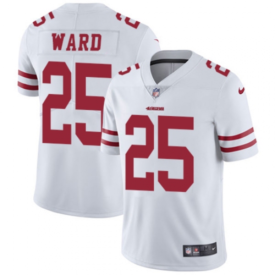 Youth Nike San Francisco 49ers 25 Jimmie Ward White Vapor Untouchable Limited Player NFL Jersey