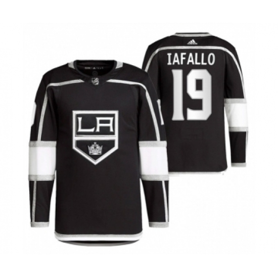 Men's Los Angeles Kings 19 Alex Iafallo Black Stitched Jersey