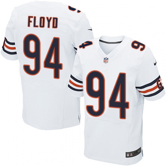 Men's Nike Chicago Bears 94 Leonard Floyd Elite White NFL Jersey