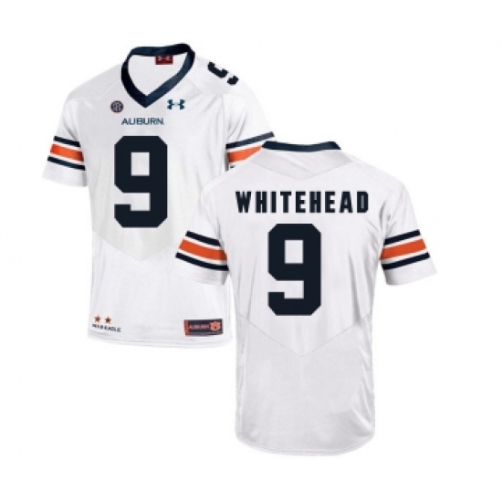 Auburn Tigers 9 Jermaine Whitehead White College Football Jersey