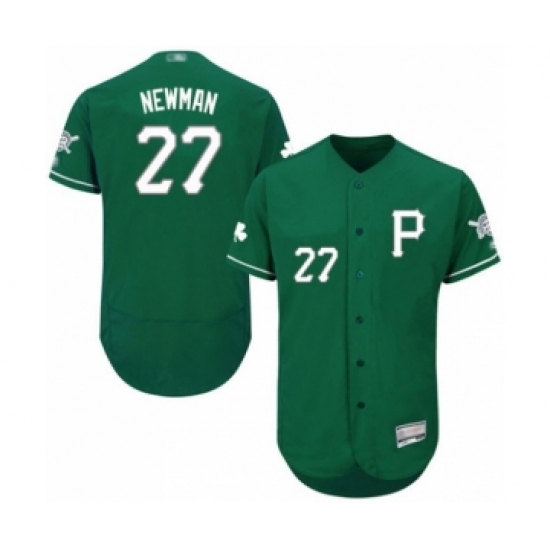 Men's Pittsburgh Pirates 27 Kevin Newman Green Celtic Flexbase Authentic Collection Baseball Player Jersey