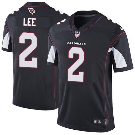 Men's Nike Arizona Cardinals 2 Andy Lee Black Alternate Vapor Untouchable Limited Player NFL Jersey