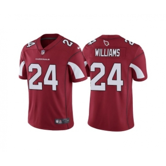 Men's Arizona Cardinals 24 Darrel Williams Red Vapor Untouchable Limited Stitched Jersey