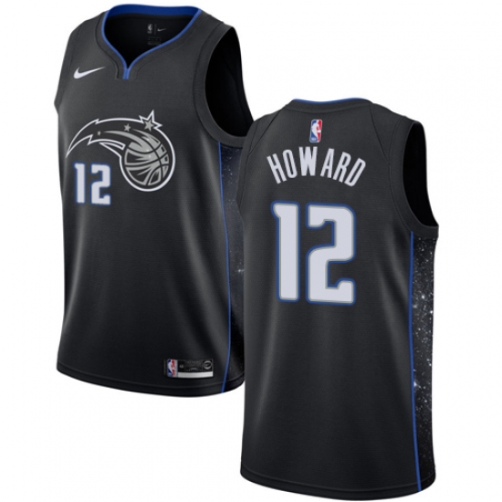 Women's Nike Orlando Magic 12 Dwight Howard Swingman Black NBA Jersey - City Edition