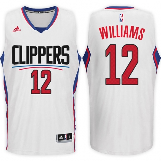 Los Angeles Clippers 12 Louis Williams Home White New Swingman Stitched NBA Jersey