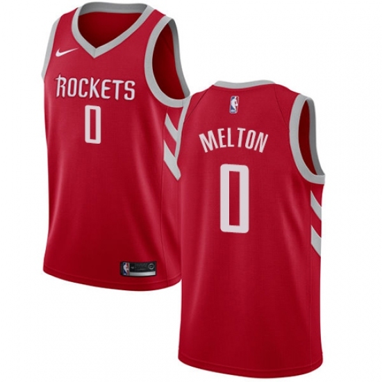 Youth Nike Houston Rockets 0 De'Anthony Melton Swingman Red NBA Jersey - Icon Edition