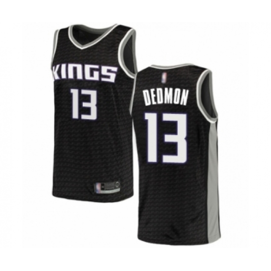 Women's Sacramento Kings 13 Dewayne Dedmon Swingman Black Basketball Jersey Statement Edition