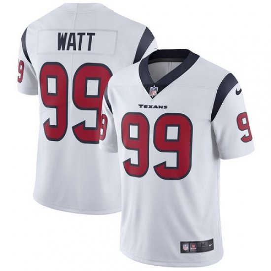 Youth Nike Houston Texans 99 J.J. Watt Elite White NFL Jersey