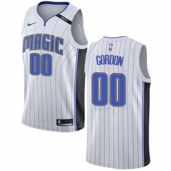 Women's Nike Orlando Magic 0 Aaron Gordon Swingman NBA Jersey - Association Edition