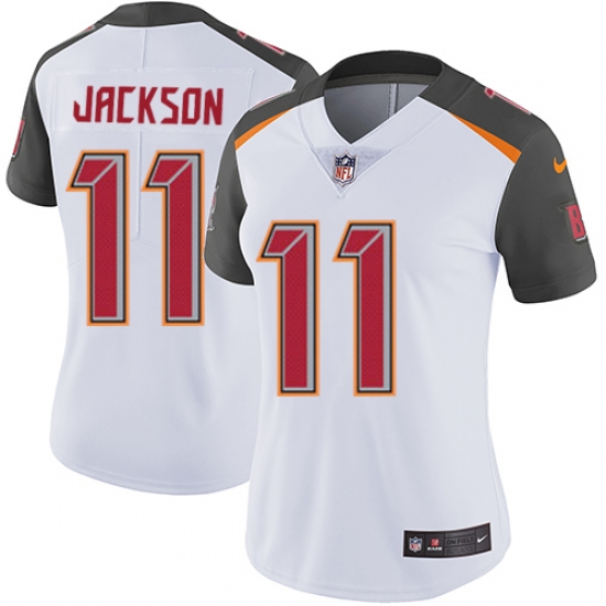 Women's Nike Tampa Bay Buccaneers 11 DeSean Jackson Elite White NFL Jersey