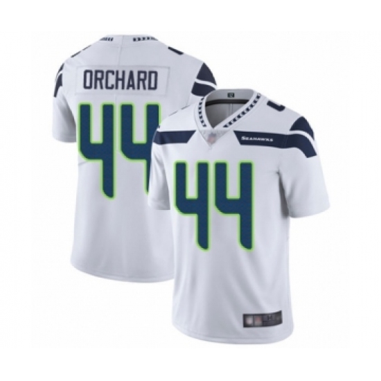 Men's Seattle Seahawks 44 Nate Orchard White Vapor Untouchable Limited Player Football Jersey