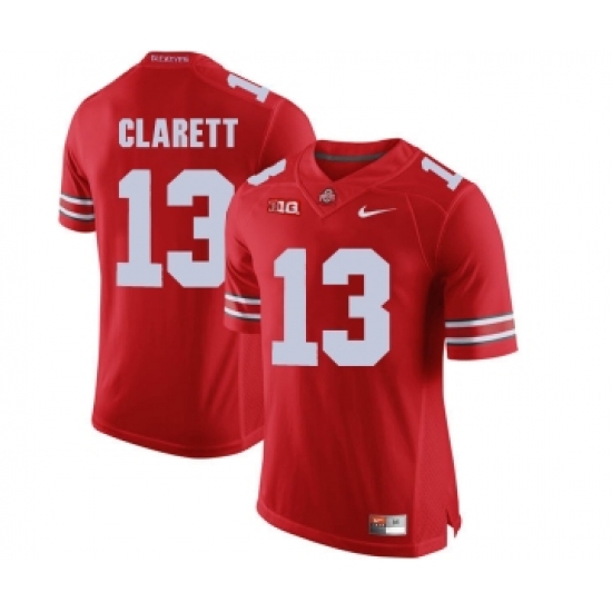 Ohio State Buckeyes 13 Maurice Clarett Red College Football Jersey