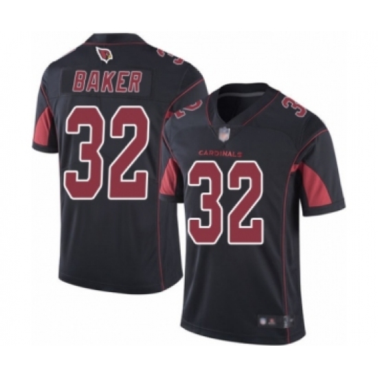 Youth Arizona Cardinals 32 Budda Baker Limited Black Rush Vapor Untouchable Football Jersey