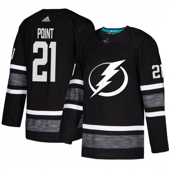 Men's Adidas Tampa Bay Lightning 21 Brayden Point Black 2019 All-Star Game Parley Authentic Stitched NHL Jersey