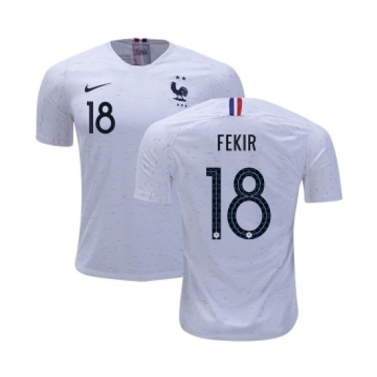 France 18 Fekir Away Soccer Country Jersey