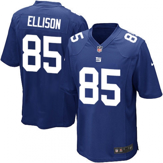 Men's Nike New York Giants 85 Rhett Ellison Game Royal Blue Team Color NFL Jersey