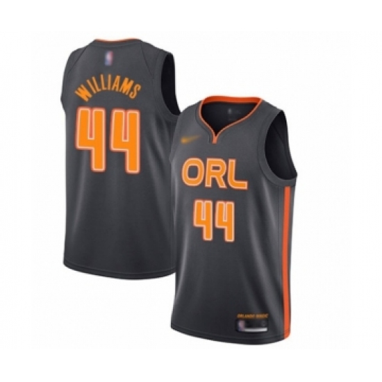 Women's Orlando Magic 44 Jason Williams Swingman Charcoal Basketball Jersey - 2019 20 City Edition