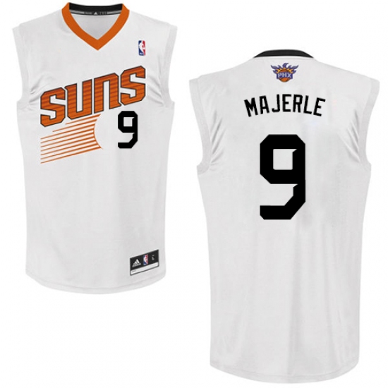 Men's Adidas Phoenix Suns 9 Dan Majerle Swingman White Home NBA Jersey