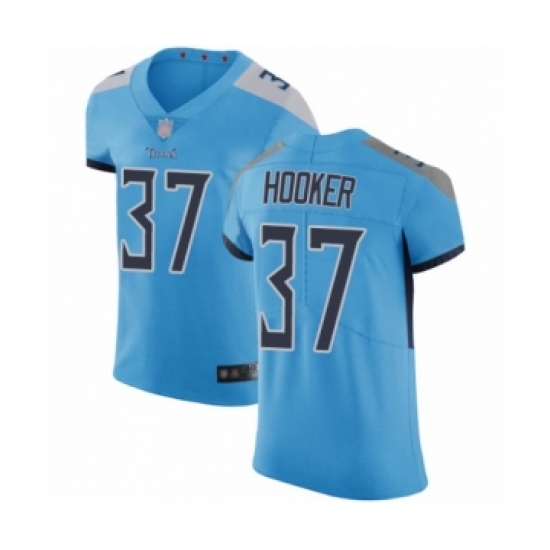 Men's Tennessee Titans 37 Amani Hooker Light Blue Alternate Vapor Untouchable Elite Player Football Jersey