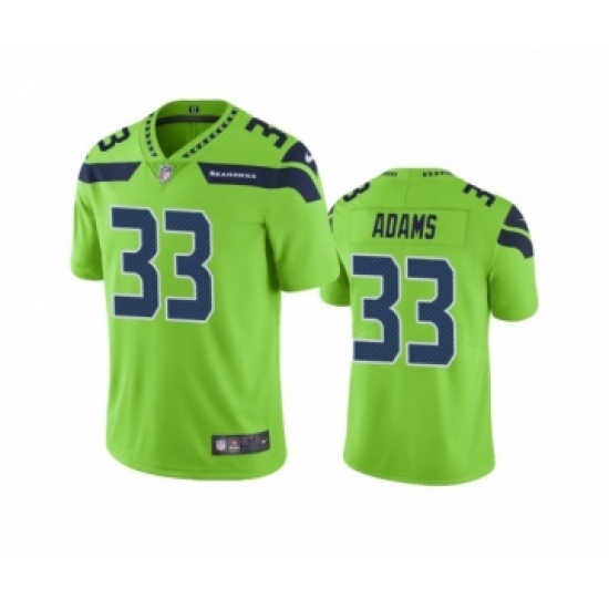 Women's Color Rush Limited Seattle Seahawks 33 Jamal Adams Green Jersey