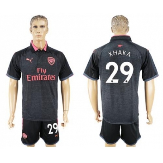 Arsenal 29 Xhaka Sec Away Soccer Club Jersey