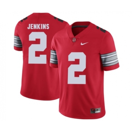 Ohio State Buckeyes 2 Pryor Jenkins Red 2018 Spring Game College Football Limited Jersey