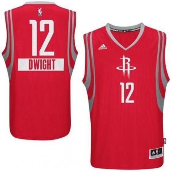 Rockets 12 Dwight Howard Red 2014-15 Christmas Day Stitched NBA Jersey