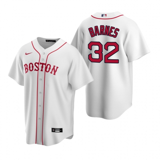 Men's Nike Boston Red Sox 32 Matt Barnes White Alternate Stitched Baseball Jersey