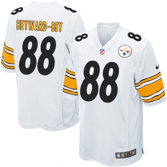 Men's Nike Pittsburgh Steelers 88 Darrius Heyward-Bey Game White NFL Jersey