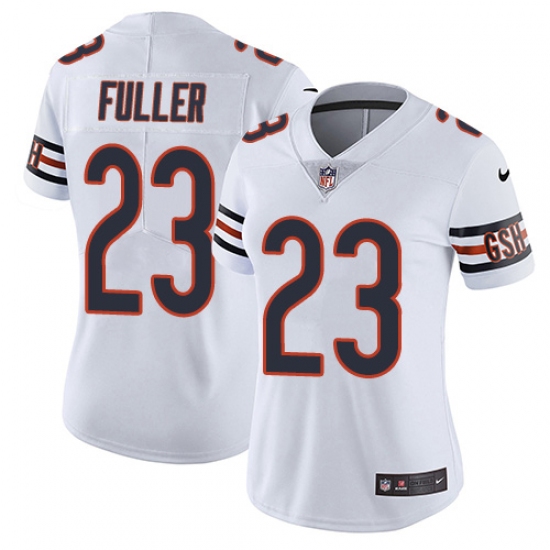 Women's Nike Chicago Bears 23 Kyle Fuller White Vapor Untouchable Limited Player NFL Jersey