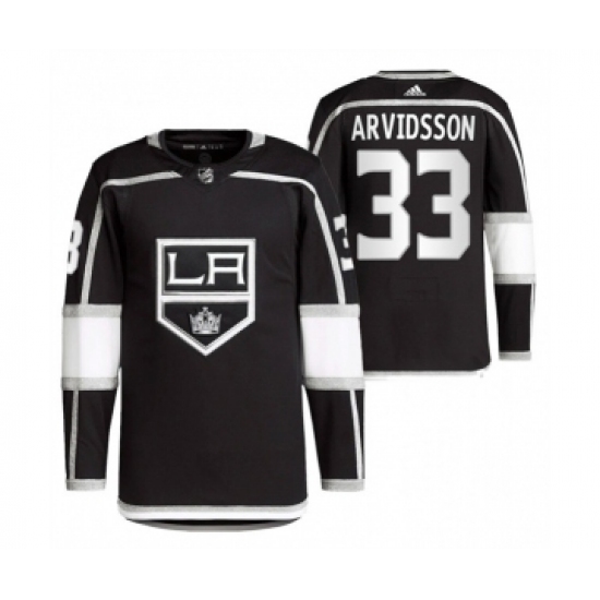 Men's Los Angeles Kings 33 Viktor Arvidsson Black Stitched Jersey