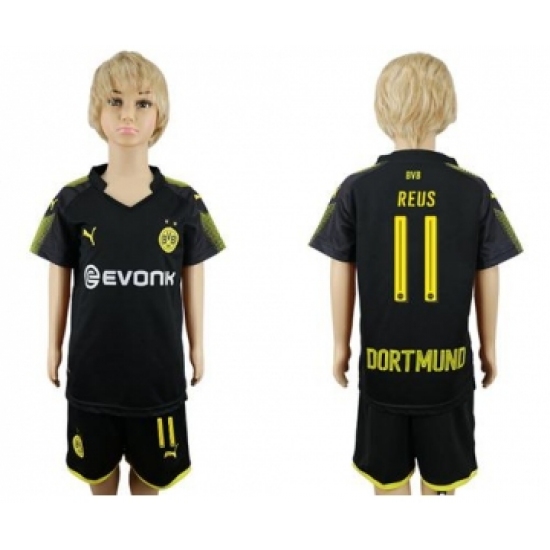 Dortmund 11 Reus Away Kid Soccer Club Jersey