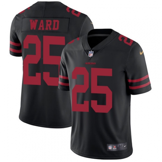 Youth Nike San Francisco 49ers 25 Jimmie Ward Black Vapor Untouchable Limited Player NFL Jersey