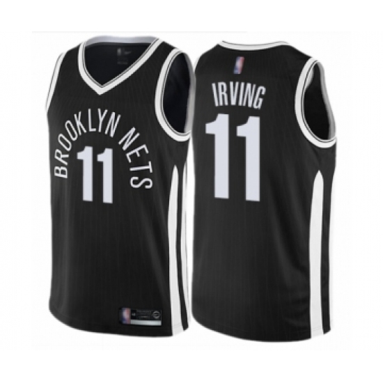 Women's Brooklyn Nets 11 Kyrie Irving Swingman Black Basketball Jersey - City Edition