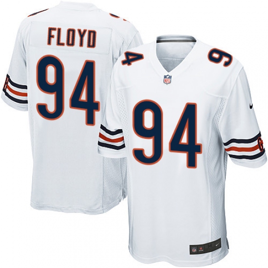 Men's Nike Chicago Bears 94 Leonard Floyd Game White NFL Jersey