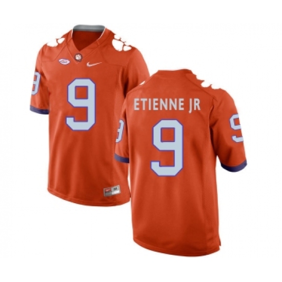 Clemson Tigers 9 Travis Etienne Jr Orange College Football Jersey