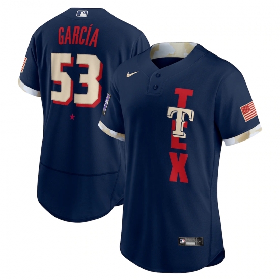 Men's Texas Rangers 53 Adolis Garc