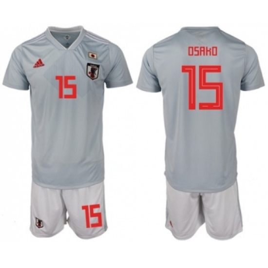 Japan 15 Osako Away Soccer Country Jersey