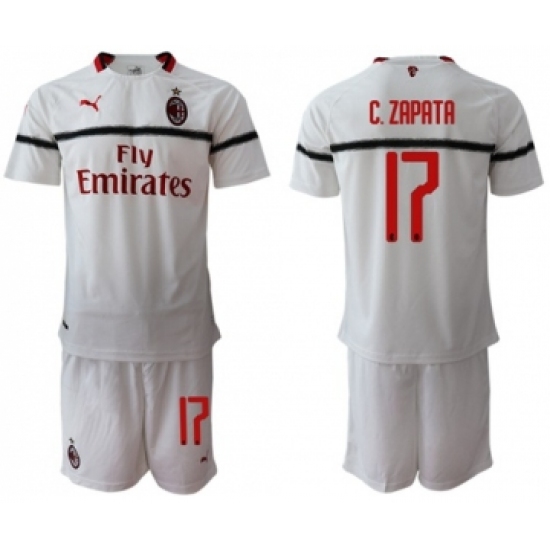 Inter Milan 9 Icardi White Away Soccer Club Jersey