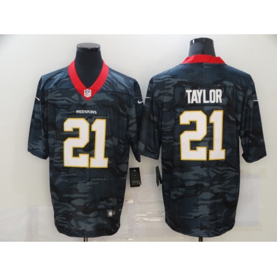 Men's Washington Redskins 21 Sean Taylor Camo 2020 Nike Limited Jersey